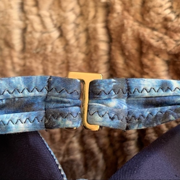 La Perla Sea Anemone Blue Bikini Top - Picture 3 of 7